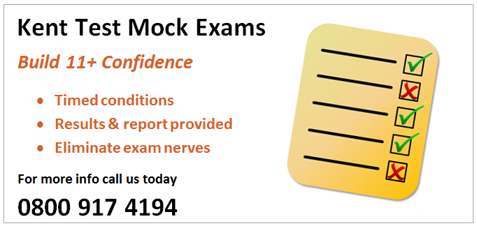 Kent 11 Plus Mock Exams 2014