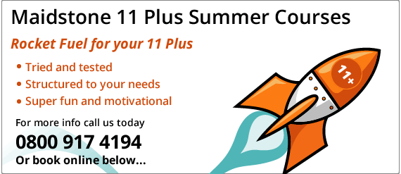 Maidstone 11 Plus Summer Courses 2014